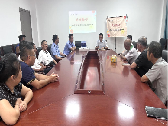 永修县：民情勤访邂逅普法之约