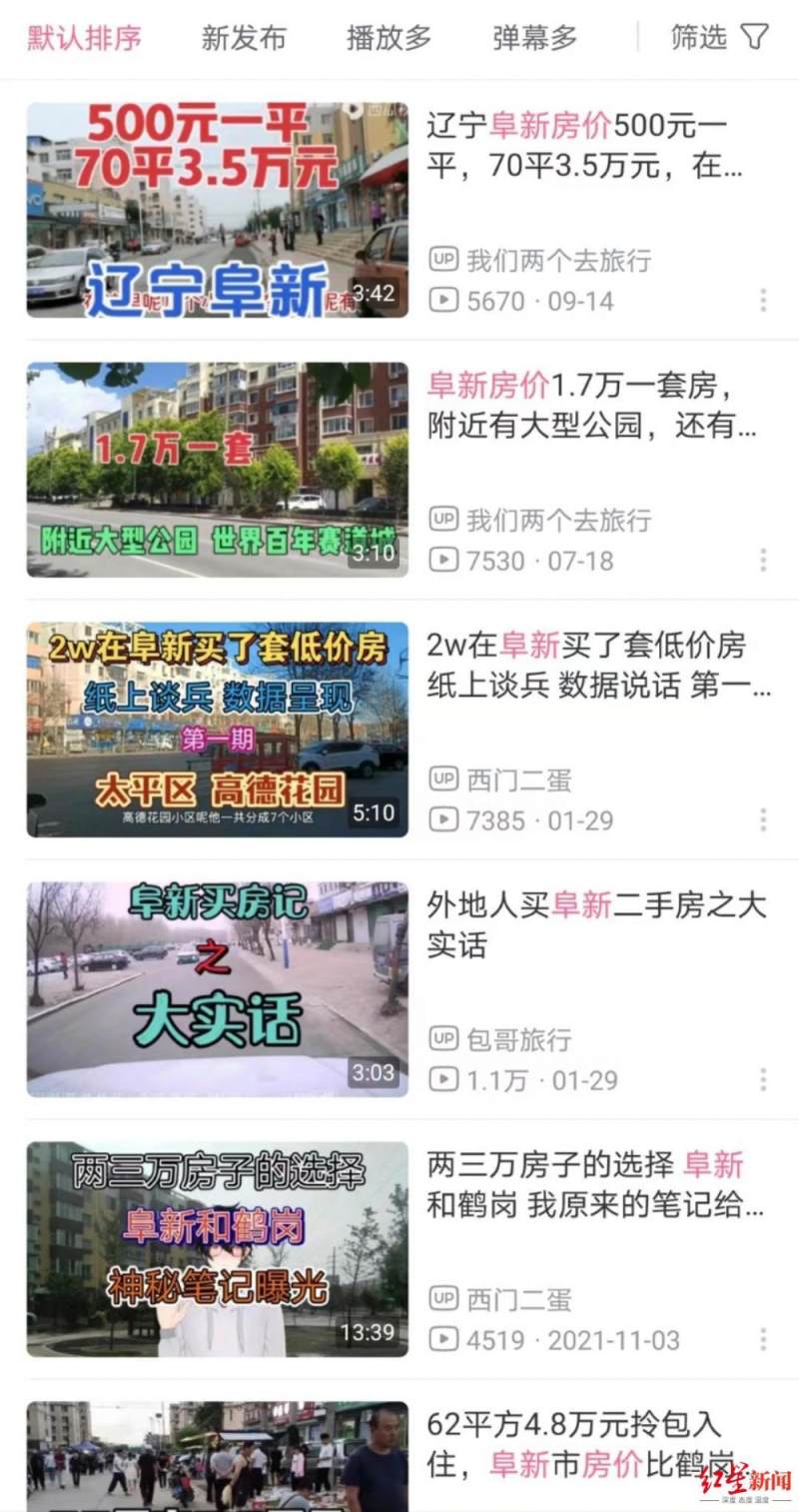 辽宁阜新现1.7万元一套房 中介称“白菜房”多为郊区二手房或回迁房