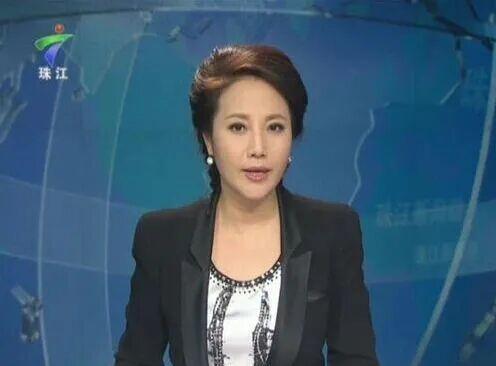 广东电视台节目主持人徐洁，她是珠江台最后一道亮丽的风景