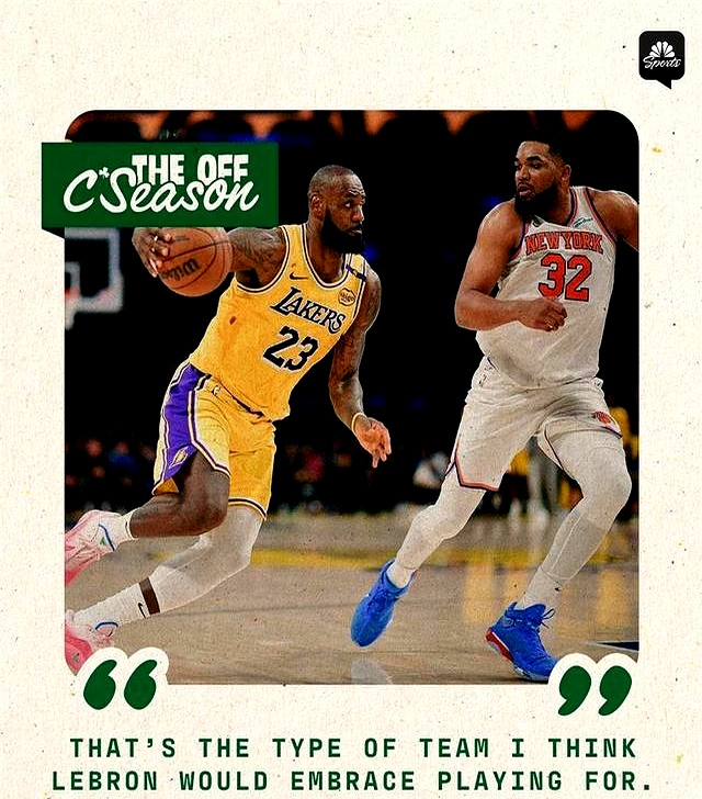 NBA交易传闻：内部人士预测詹姆斯在现实情况下会以天价加盟纽约
