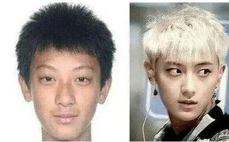 那些男明星的非主流时期，吴亦凡杀马特，鹿晗清秀，而他最帅！