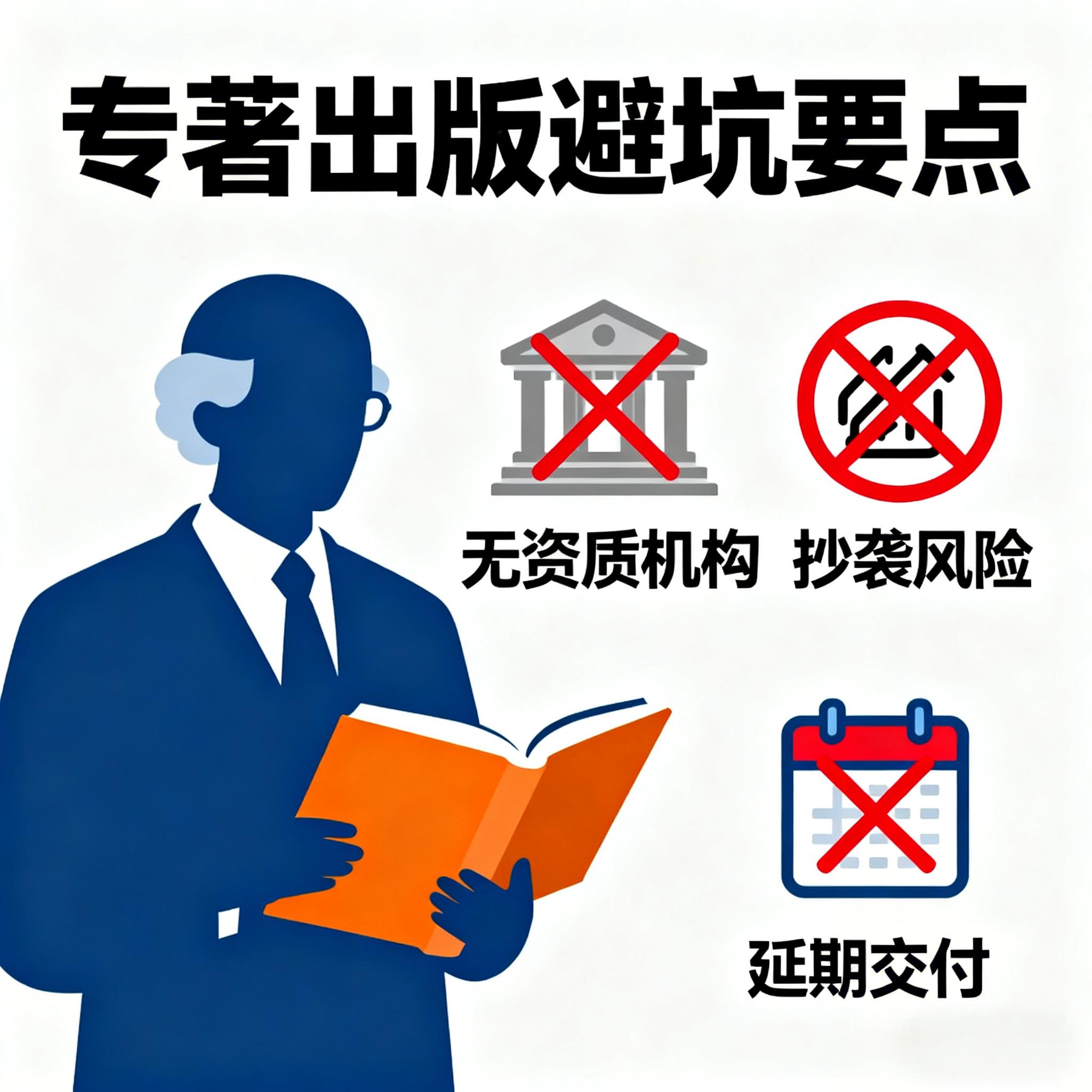 专著出版避坑：三大陷阱规避+四项关键掌握