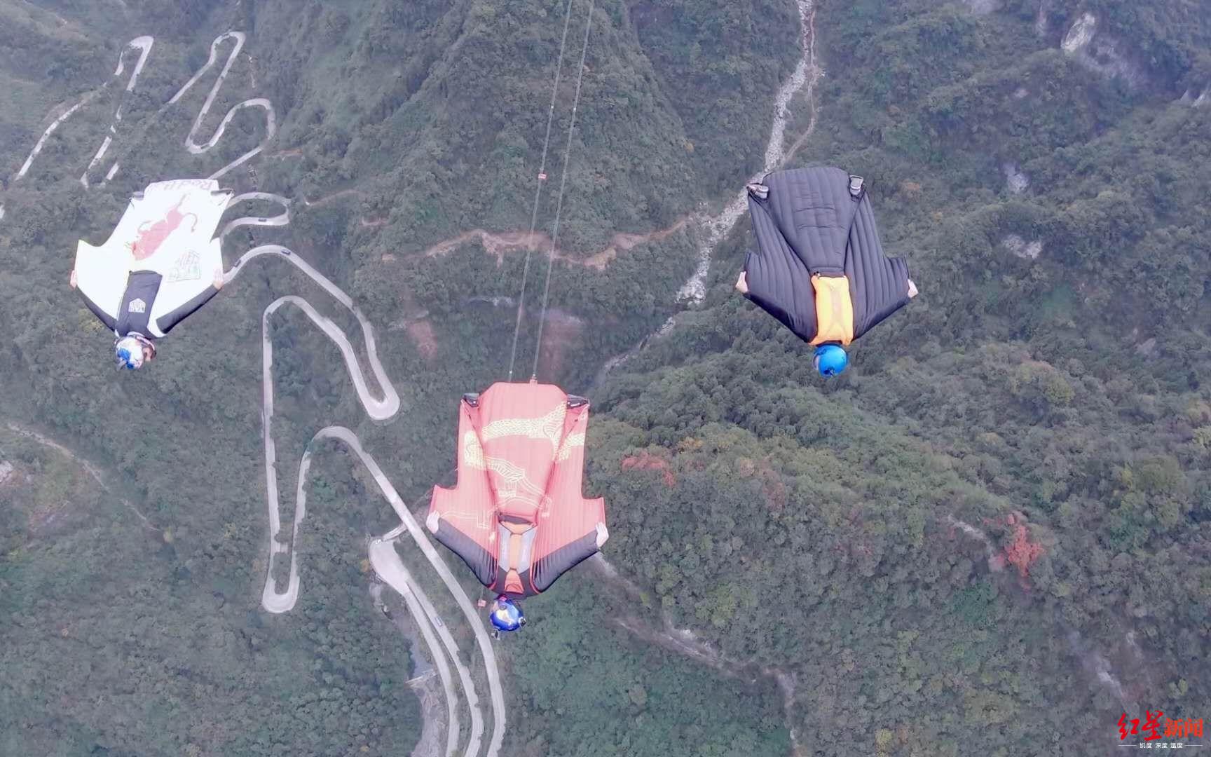 “亚洲翼装飞行第一人”张树鹏：在天门山飞过千余次，这不是“疯子的运动”