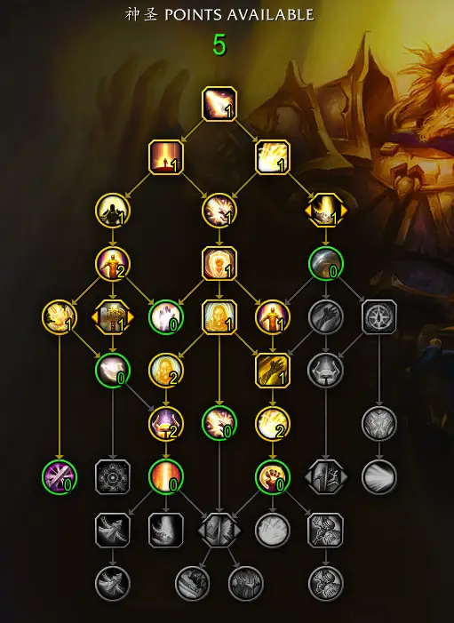 魔兽世界：Build44999 神圣骑士天赋树评估与流派分析