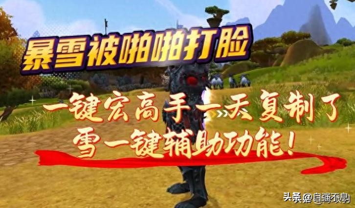 一键宏高手一天复制了暴雪一键辅助功能！还比官方的提升了25%