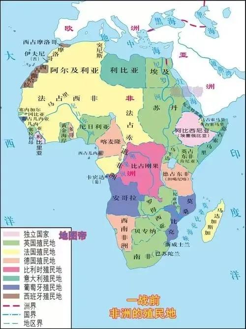 您知道世界各大洲最小和最大的国家吗？ 点击“关注
