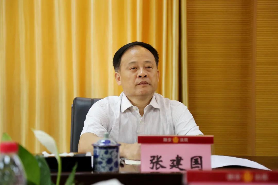 市委常委、政法委书记张建国到融安县、柳南区调研政法队伍教育整顿工作
