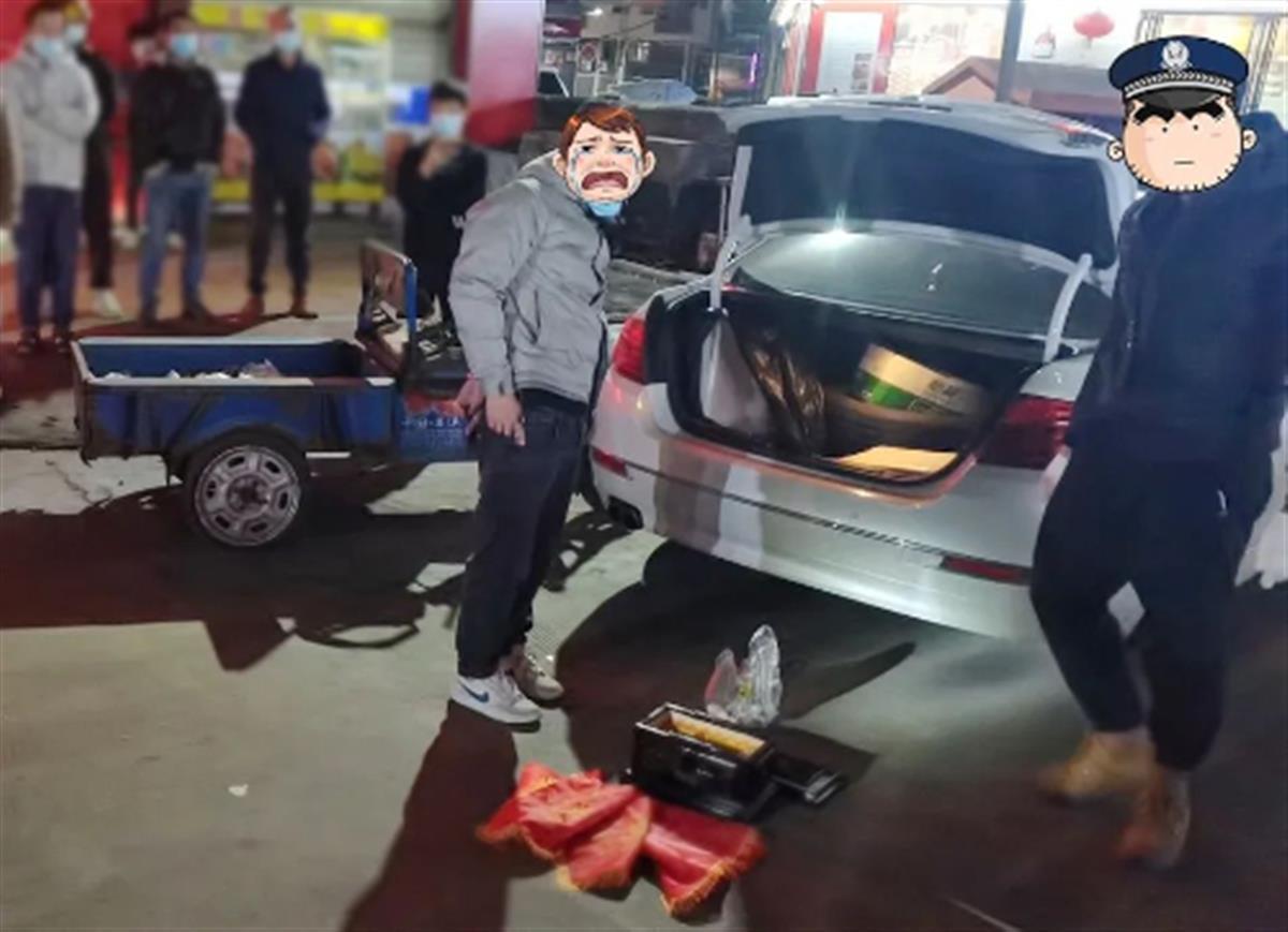 嫌疑人抱骨灰盒在高速上碰瓷！广东“索马里高速”火了，警方已抓获61人