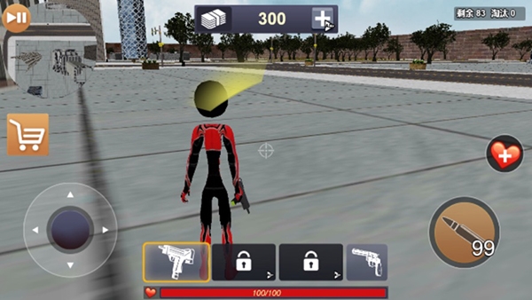 火柴人绳索英雄3无限金币钻石版 v1.0