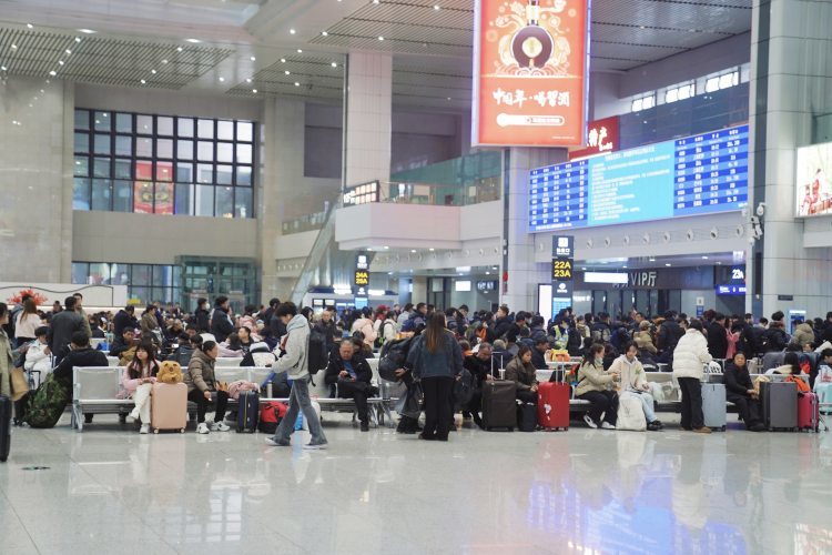 2025春运收官，重庆火车站累计发送旅客937.7万人次