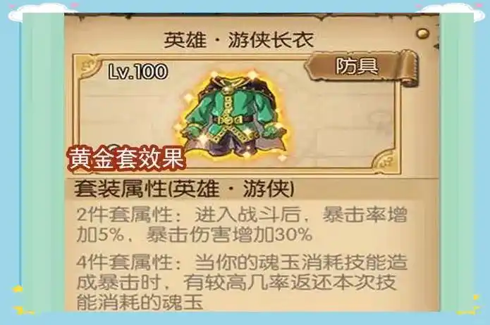 探秘100级套装：属性提升与分类详解