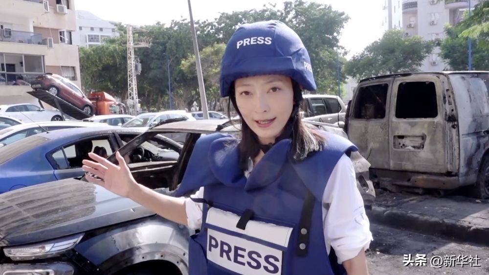 这就是新华社战地记者！