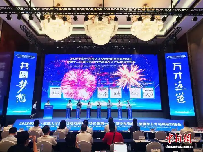 2025年南宁·东盟人才交流活动月开幕