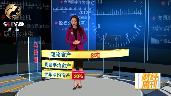 央视《财经周刊》提前放送 小土豆解密粮食安全大战略
