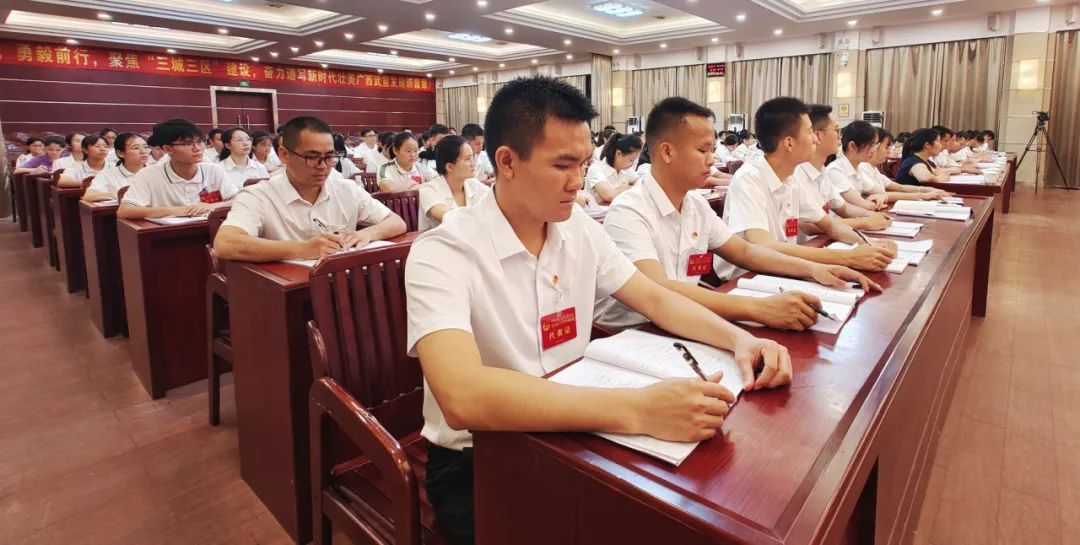 中国共产主义青年团武宣县第十五次代表大会召开