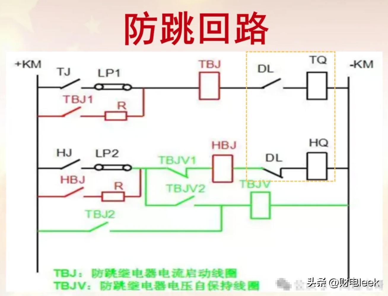 断路器二次控制回路的学习（继电保护）