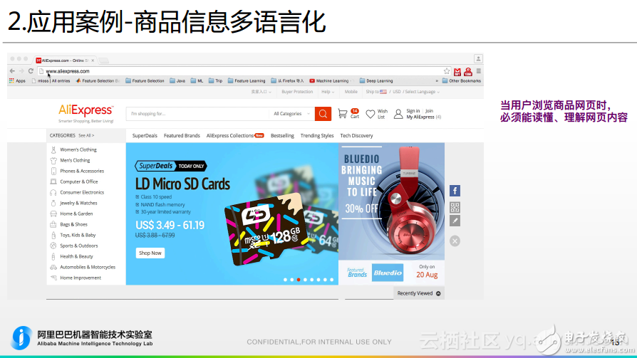 二、阿里机器翻译在跨境电商的应用