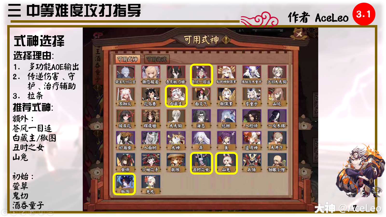 平安奇谭-大江山之战多难度通关指南