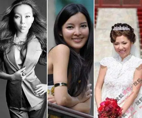红三代貌美如花 时尚妆容名媛气质