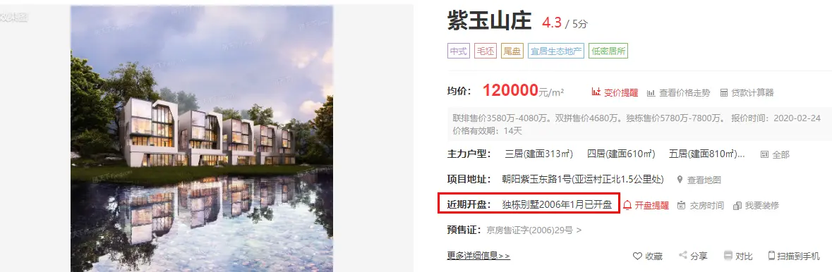 张国立北京豪宅曝光，2000万入手现值上亿，记录今被这新盘打破！