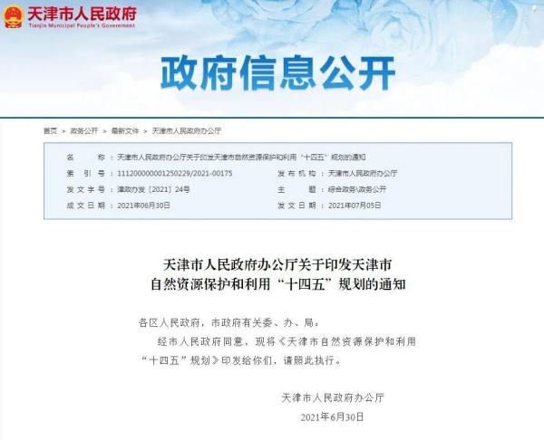 城事｜天津最新规划！这些地区迎来大发展