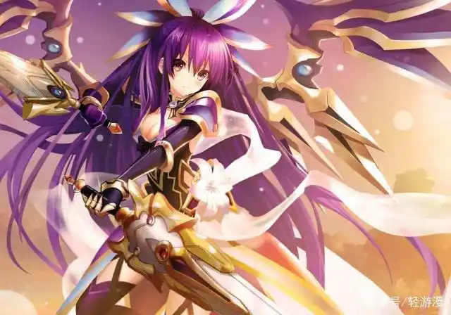 《约会大作战》：天真烂漫的紫色“贵公主”——夜刀神十香