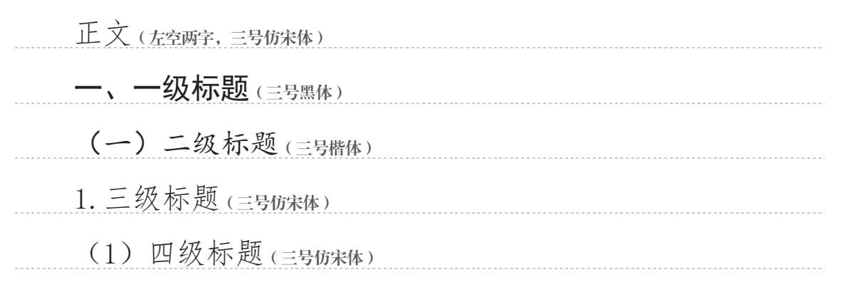 1.2 公文的通用格式
