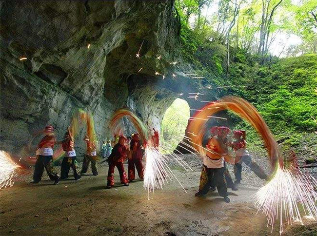 探秘略阳五龙胜景 打卡穿越氐羌秘境