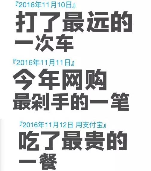 支付宝年度账单的背后 | 我们的得与失