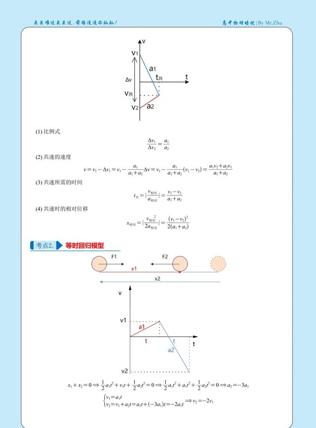 高考物理一轮复习——讲义运动学