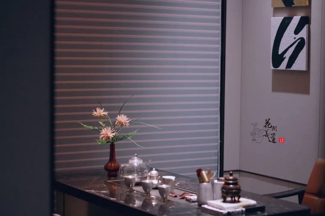 茶席上，听花开的声音