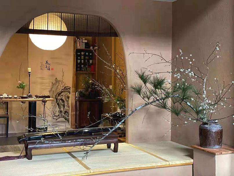 茶席上，听花开的声音