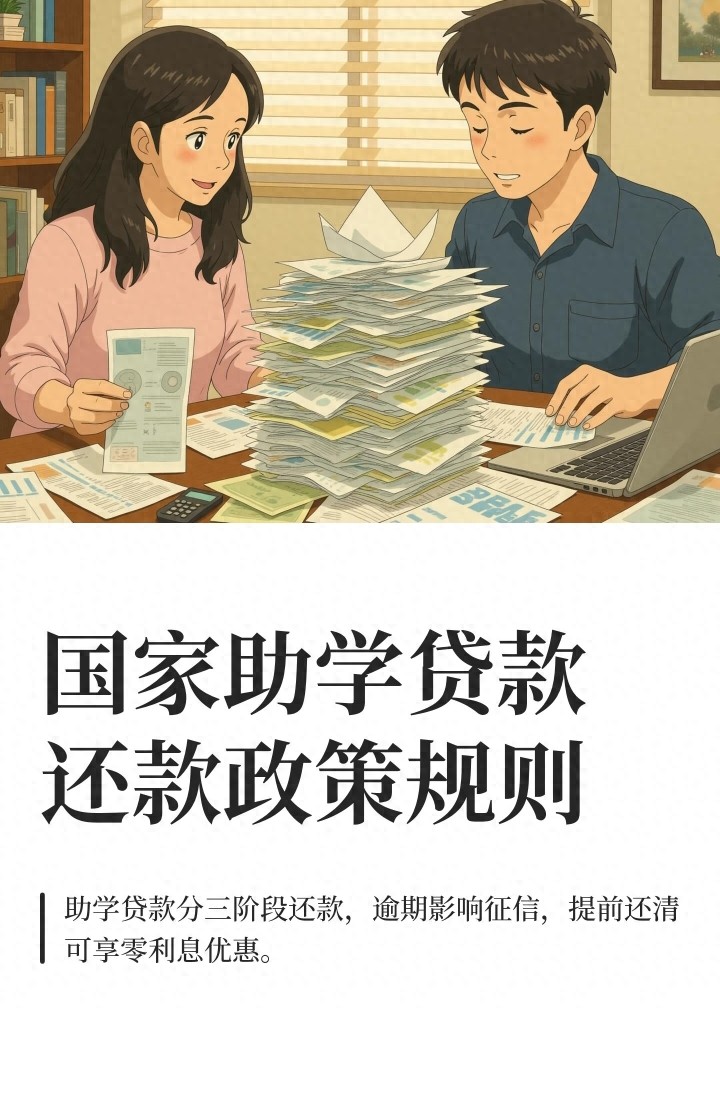 国家助学贷款还款：别等毕业慌了神，这3个阶段+2个坑，现在搞懂