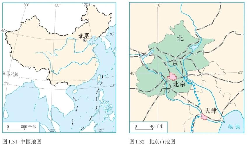 填图记忆与测试——地图的阅读