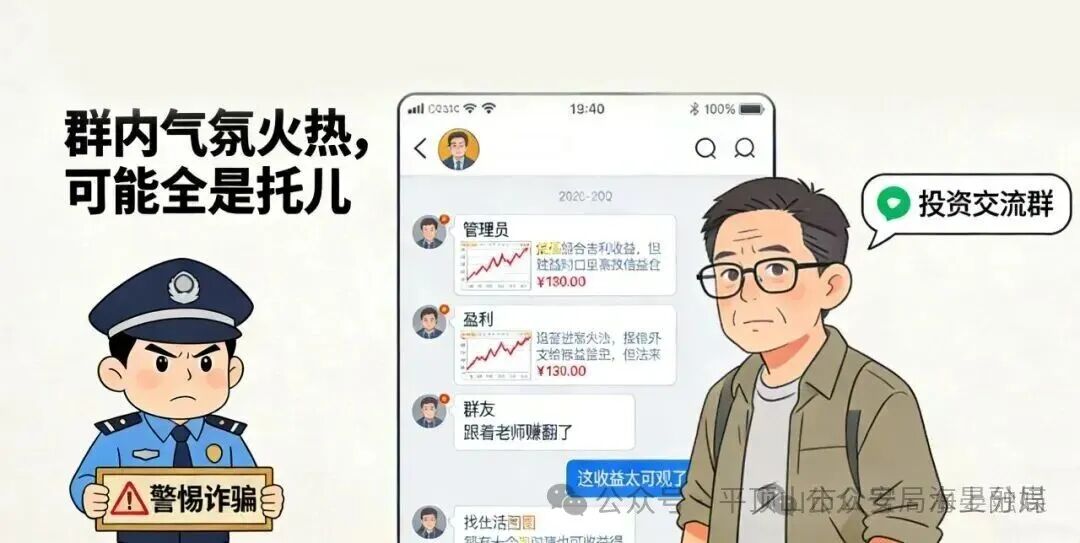 反诈宣传 | 从“躺赚”到“躺枪”，警惕虚假投资理财诈骗！