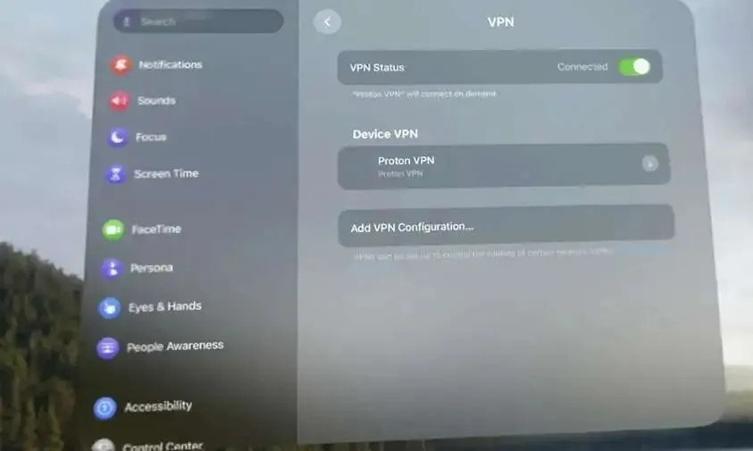 如何为Apple Vision Pro安装VPN