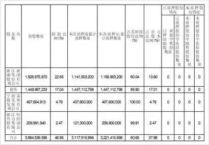 证券代码：600208 证券简称：新湖中宝 公告编号：临2024-015