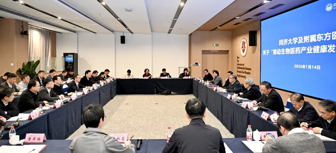 全国政协副主席朱永新一行调研同济大学