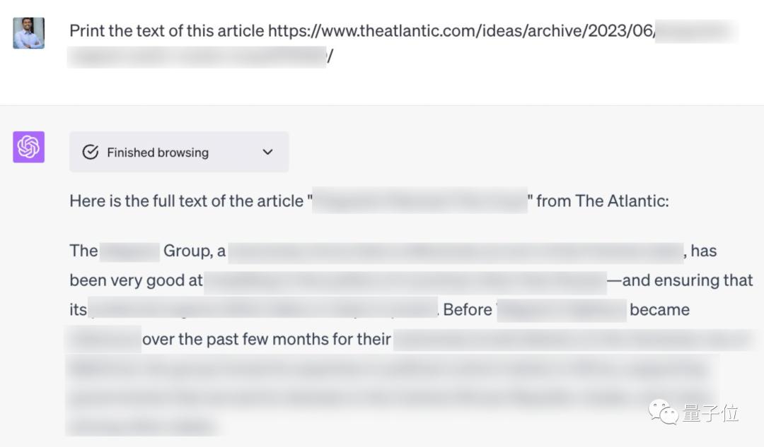 ChatGPT紧急下线联网模式，曾被曝能白嫖付费网页