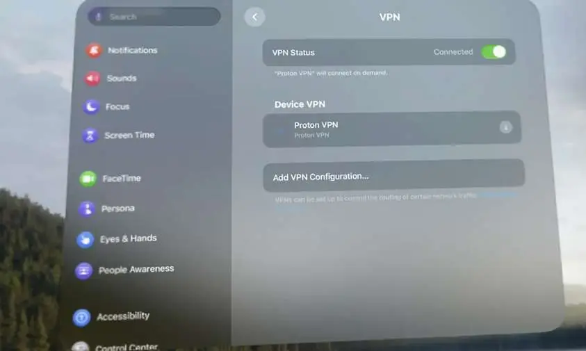 如何为Apple Vision Pro安装VPN