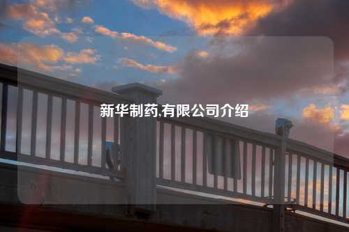 新华制药,有限公司介绍