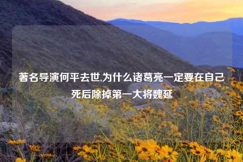 著名导演何平去世,为什么诸葛亮一定要在自己死后除掉第一大将魏延