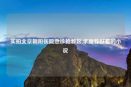 实拍北京朝阳医院急诊抢救区,求推荐好看的小说