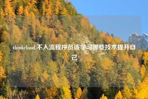 thinkcloud,不入流程序员该学习哪些技术提升自己