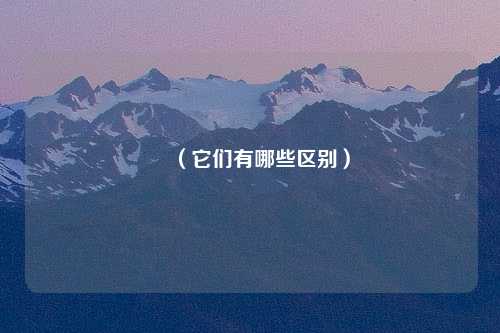 吋（它们有哪些区别）