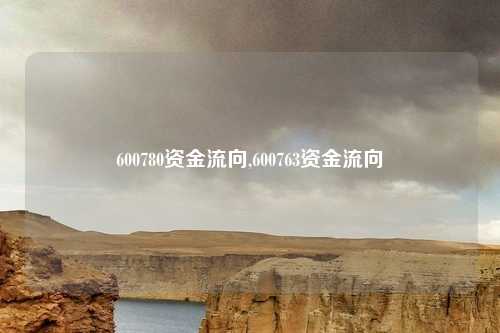 600780资金流向,600763资金流向