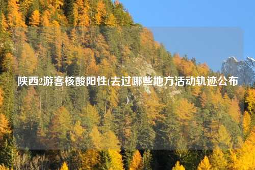 陕西2游客核酸阳性(去过哪些地方活动轨迹公布)