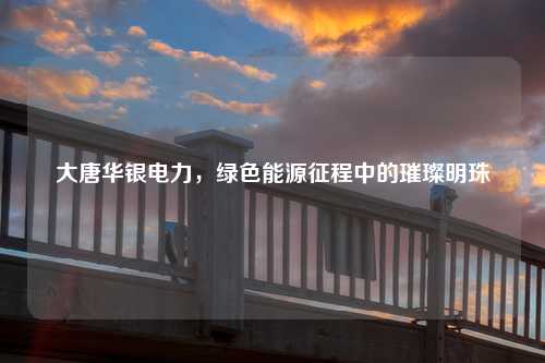 大唐华银电力，绿色能源征程中的璀璨明珠