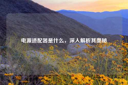电源适配器是什么，深入解析其奥秘