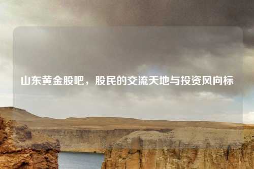 山东黄金股吧，股民的交流天地与投资风向标